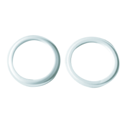 Serie guarnizioni per radiatori. Elementi/tappi radiatori gomma bianca al silicone