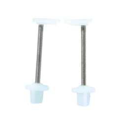 Cerniere - Ricambi copriwater. Coppia bulloni in metallo, testa quadra in plastica, adatti sedili tipo S 12