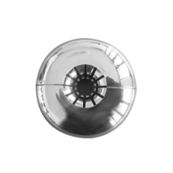 Rosette apribili in ABS cromato