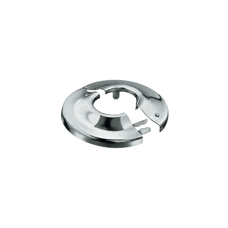 Rosette apribili in ottone cromato
