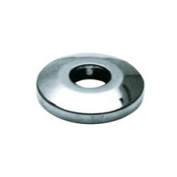Rosette in ottone cromato