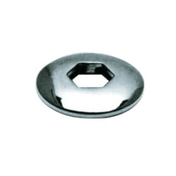 Rosette in acciaio inox