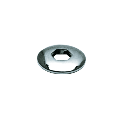 Rosette in acciaio inox