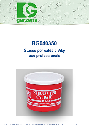 Stucco per caldaie Viky uso professionale